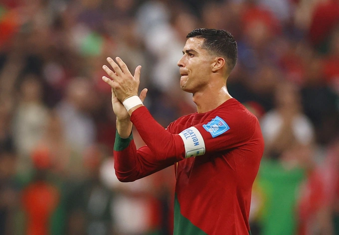 C.Ronaldo phủ nhận thông tin liên quan tới việc anh dọa rời khỏi đội tuyển Bồ Đào Nha (ảnh: Getty).